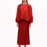 Balon Kol Şık Bluz