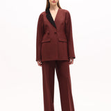 Aller Yaka Detaylı Kruvaze Ceket